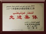 治安保卫工作先进集体